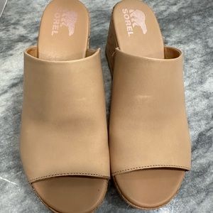 Sorel wedge sandals